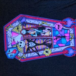 Nightmare before Christmas coffin shirt